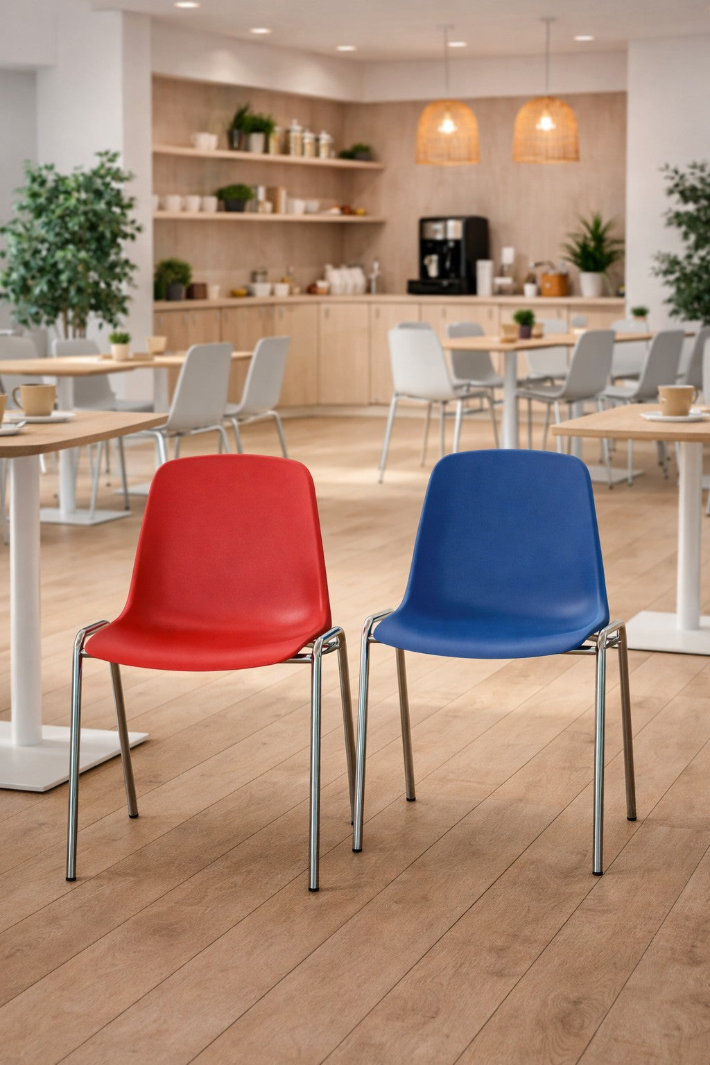 Chaise ERP empilable et accrochable M2 – Gamme Helena