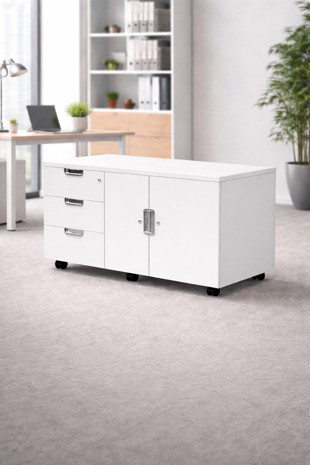 Crédence Mobile de Bureau Olympe – Meuble de Rangement pour Direction