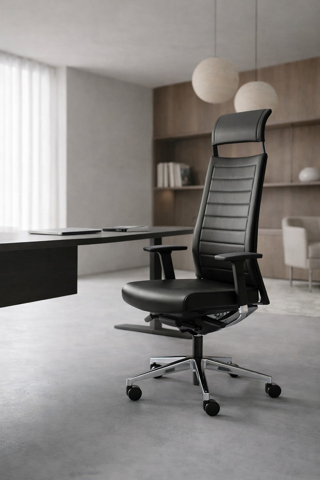 Fauteuil de Direction Cuir X Light – Design Italien Exécutif