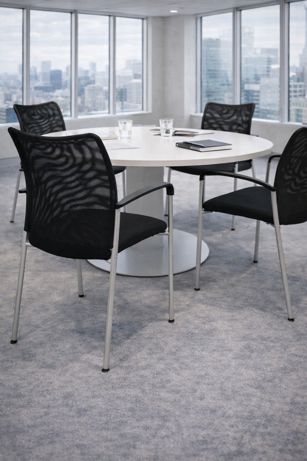 Fauteuil de Réunion Pégase | Siège Visiteur Empilable Professionnel