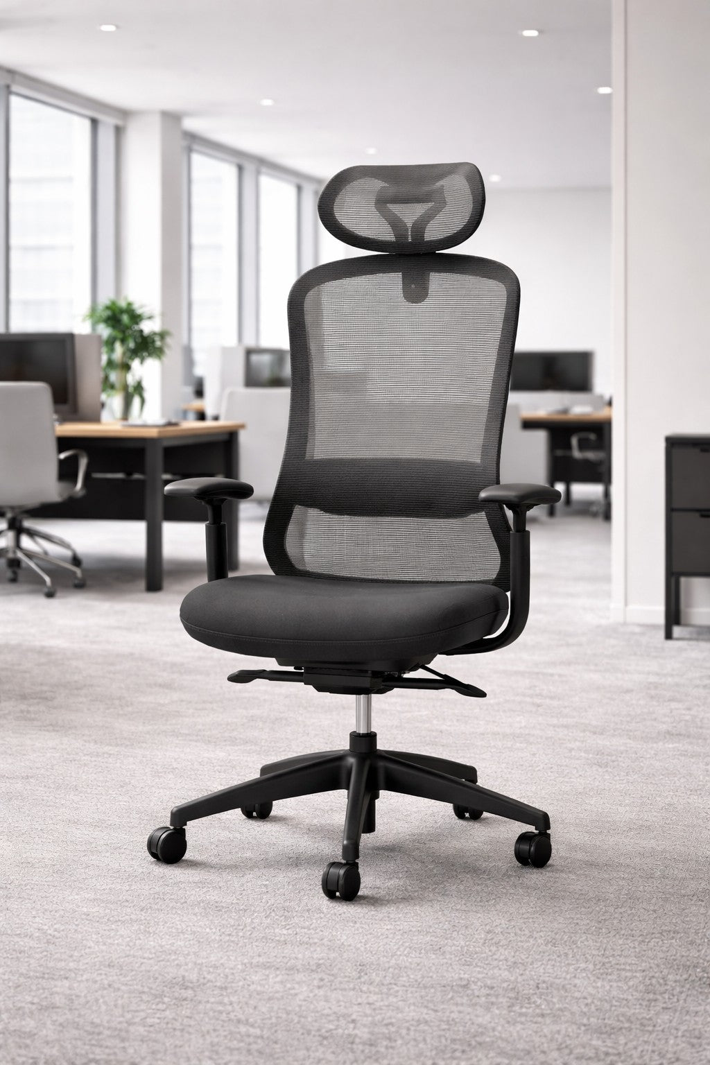 Fauteuil de bureau ergonomique Mémo – Assise à mémoire de forme
