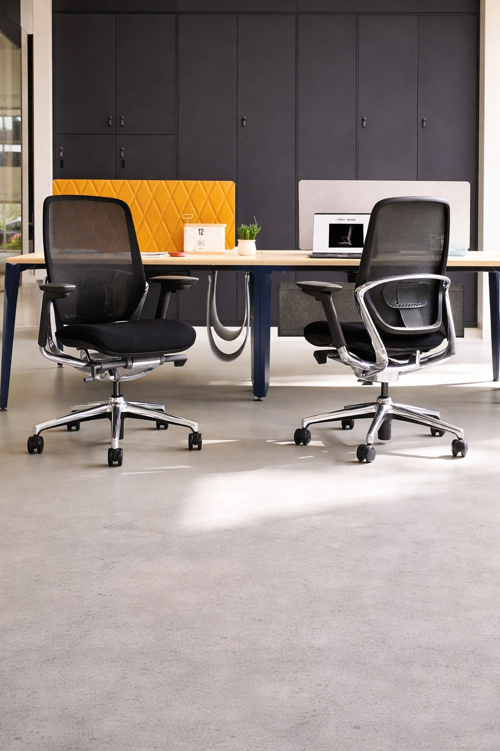 Fauteuil de bureau ergonomique Yuki - Mécanisme synchrone