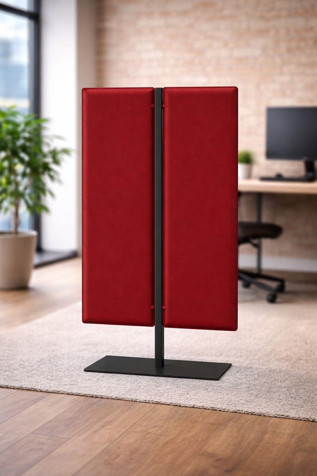 Panneau acoustique Aria – Cloison phonique autoportante H140 / H160 / H180