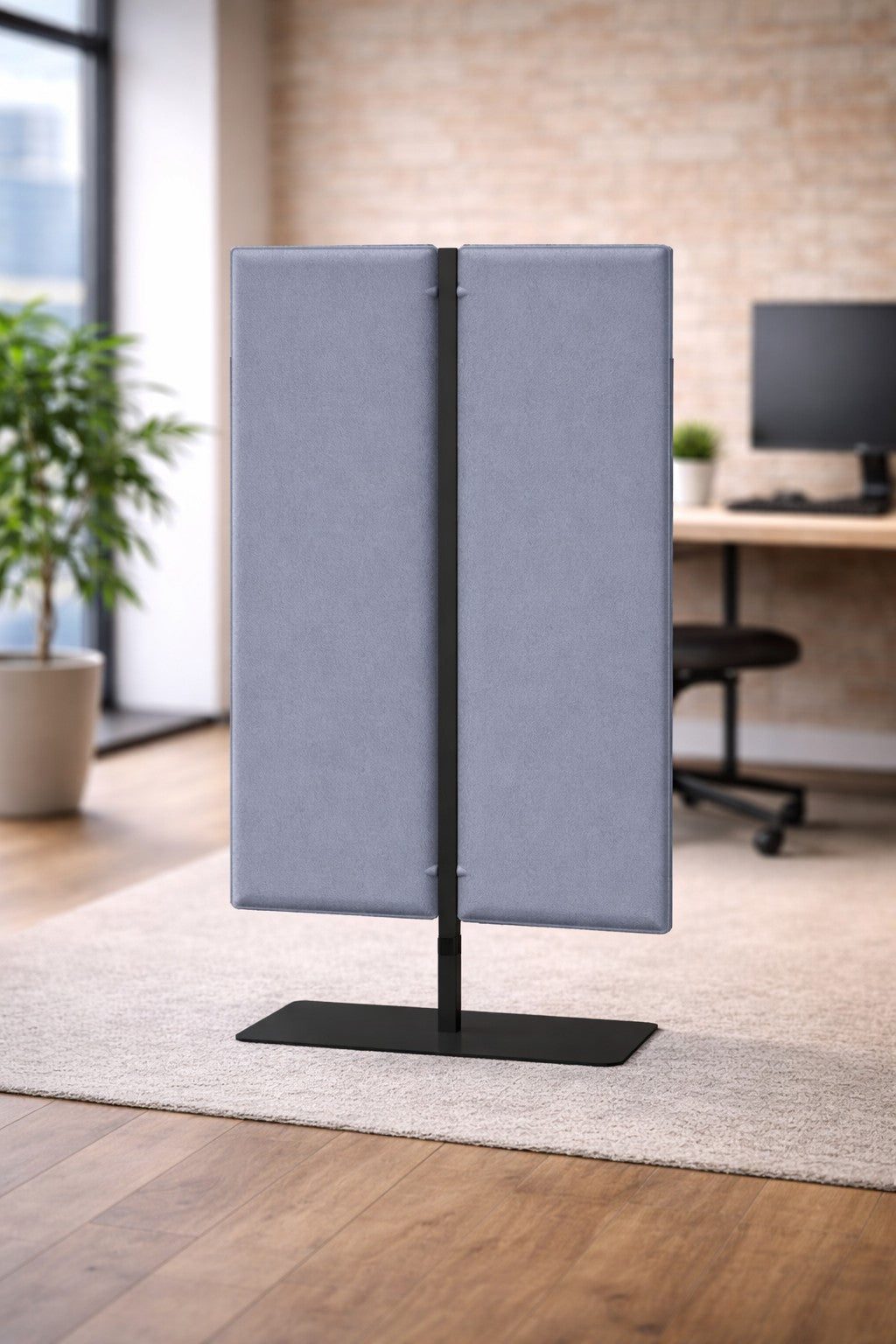 Panneau acoustique Aria – Cloison phonique autoportante H140 / H160 / H180