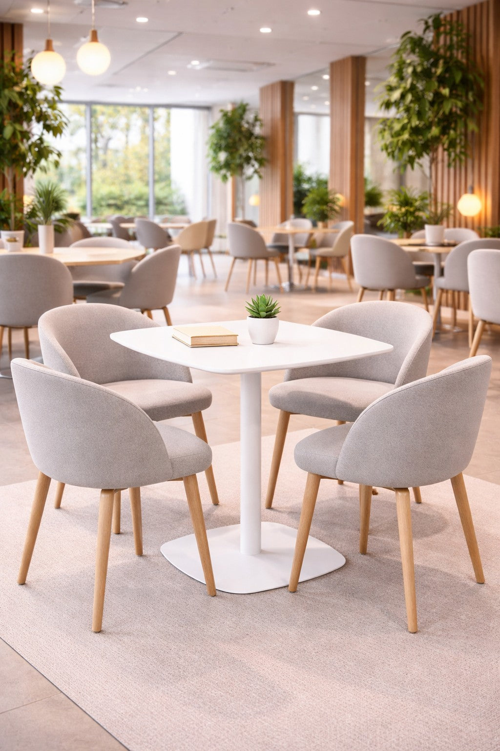 Table de collectivité Kafeta - Plateau MDF