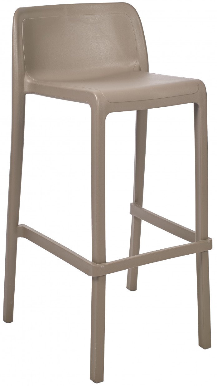 Tabouret de Bar Professionnel Haut Leus – Extérieur, Polypropylène Renforcé Anti-UV