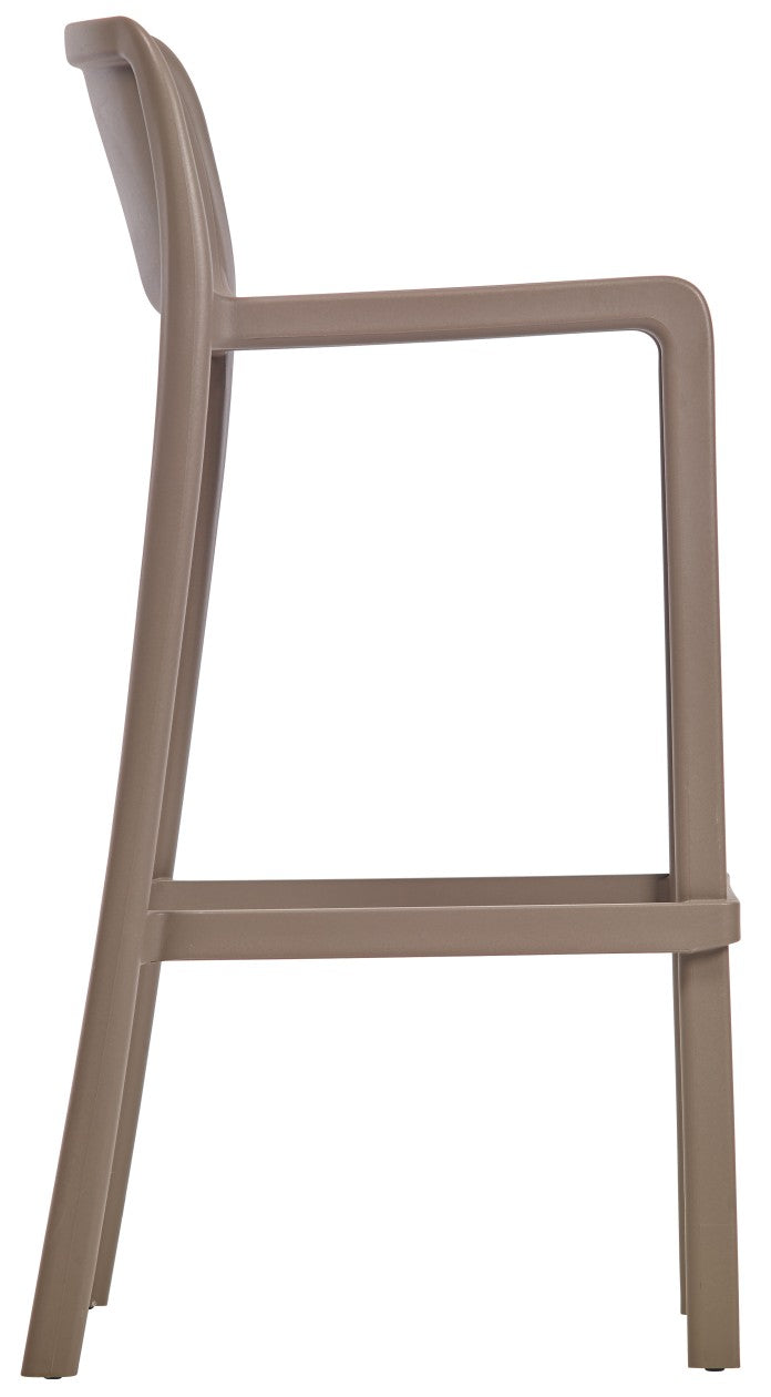 Tabouret de Bar Professionnel Haut Leus – Extérieur, Polypropylène Renforcé Anti-UV