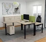 Cloison frontale acoustique pour bureau individuel