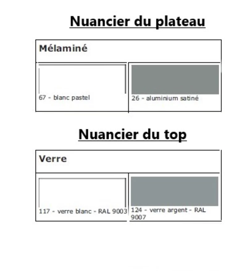 Banque d'accueil Courbe VALDE avec PMR