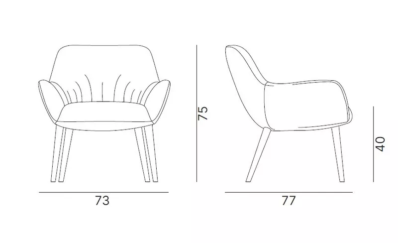 Fauteuil City Déco Lounge