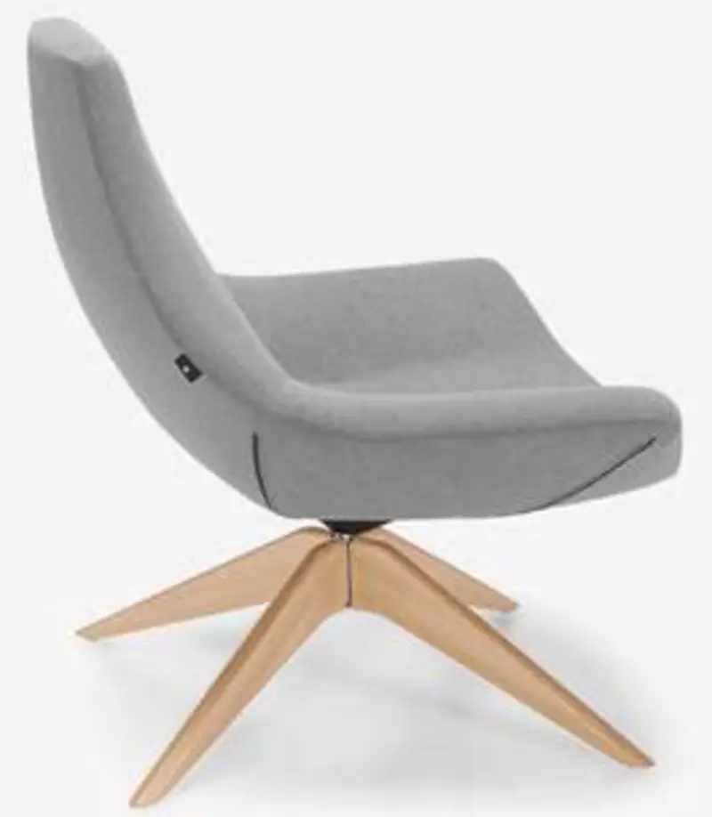 Fauteuil d'accueil Wood XXL