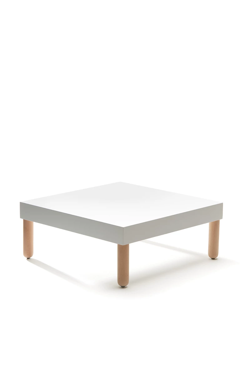 Table basse Quadro pieds bois