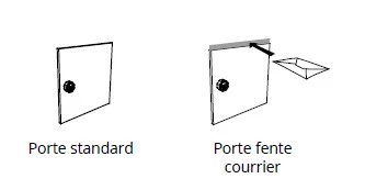 Casiers Individuels bois sur socle en métal