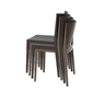 Lot de 4 chaises d'extérieur Spritz