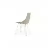 Lot de 4 chaises FAZ Pieds transparents