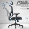 fauteuil de bureau ergonomique AXEL