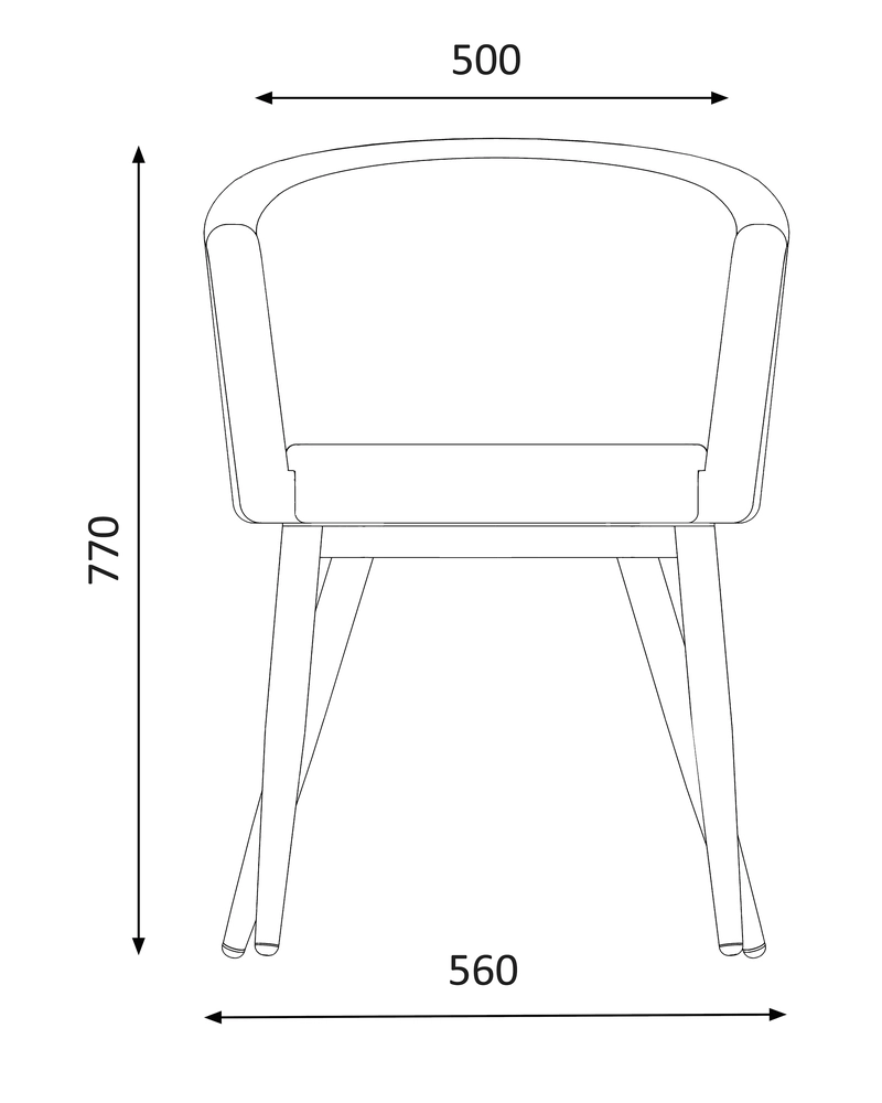 Fauteuil de réunion Pila