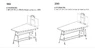 Table Multimédia Estrada avec support écran