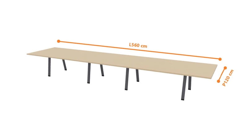 Table de réunion Astre