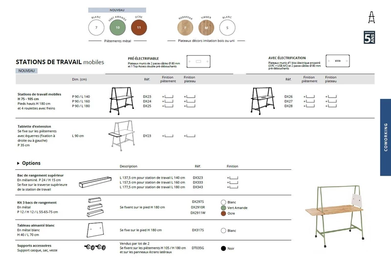 Station de travail mobile ALTYS