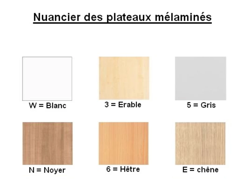 Table de réunion réglable en hauteur 8 pers